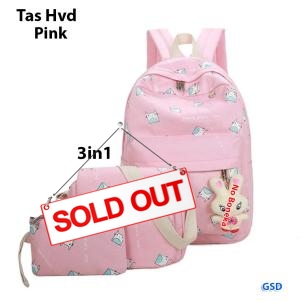 Tas Hvd 3in1 pink