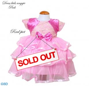 Dress kids anggie pink