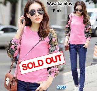 Wasaka blus pink