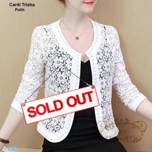 Cardi Trisha putih