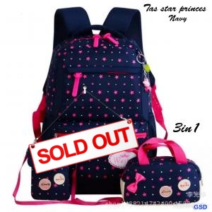 Tas star princes 3in1 navy