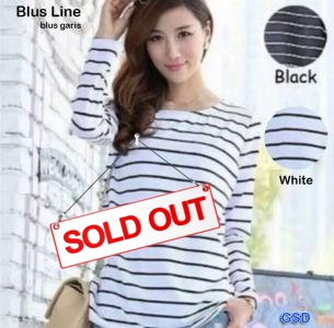 Blus line-blus garis