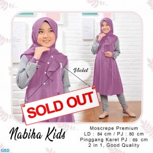 Set Nabiha Kids violet