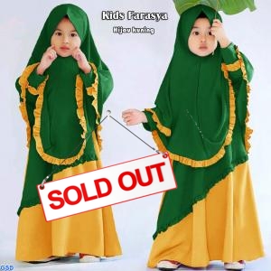 Kids Farasya hijau kuning