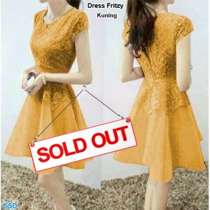 Dress Fritzy kuning