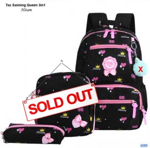 Tas Saiming Queen 3in1 hitam