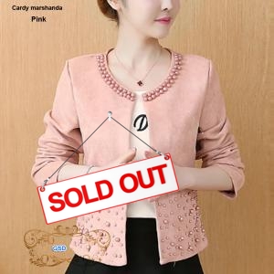 Cardi marshanda pink