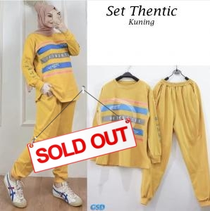 Set THENTIC Kuning