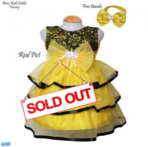 Dress Kids Cabbi kuning