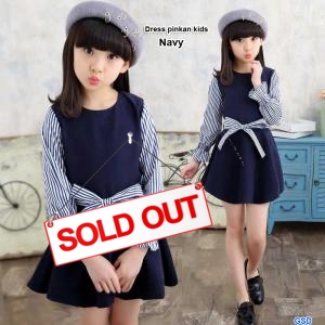 Dresss pinkan kids navy