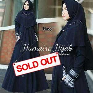 Hijab humaira navy-hijab humai