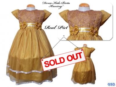 Dress Kids Birta kuning