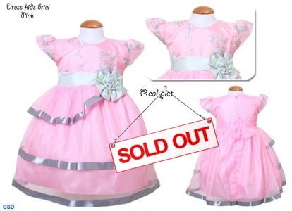 Dress kids briel  pink