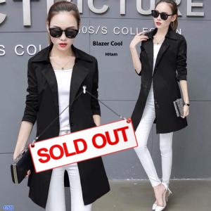 Blazer Cool hitam