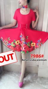 Dress import 7986 red