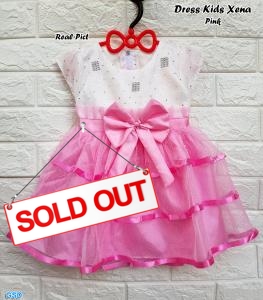 Dress kids xena pink