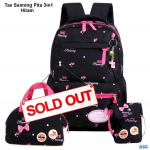 Tas saiming pita 3in1 hitam