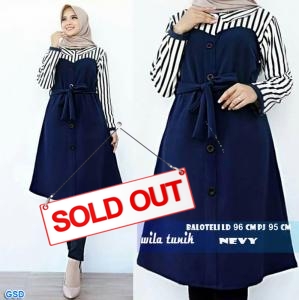 Tunik Wila navy