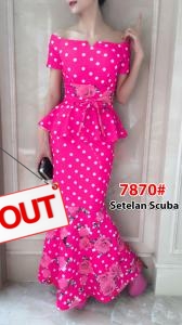 Setelan import 7870 pink