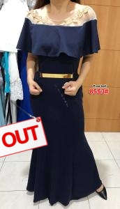 Longdress import 8553 navy