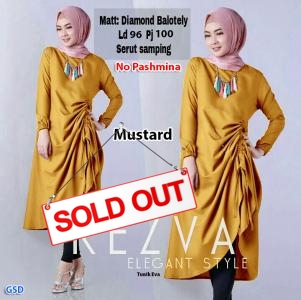 Rezva tunik mustard-tunik eva