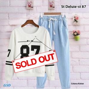 Setelan delui-st 87 denim