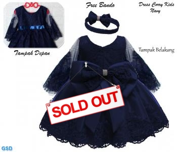 Dress Kids Cozy Navy