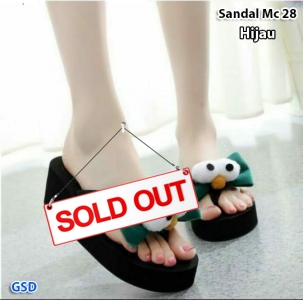 Sandal Mc 28 hijau