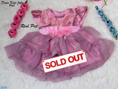 Dress kids julie pink