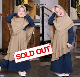 Hijab sakina navy