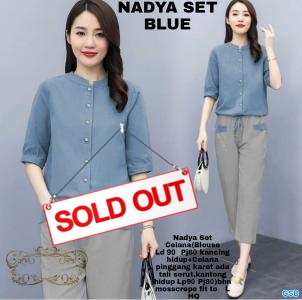 Nadya set blue