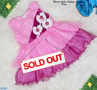 Dress kids tinsley pink