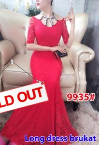 Longdress import 9935 red