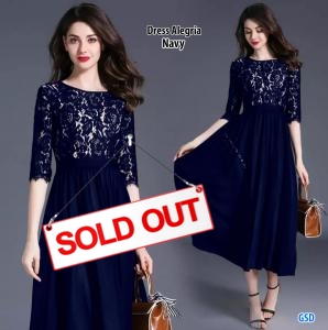 Dress Alegria navy