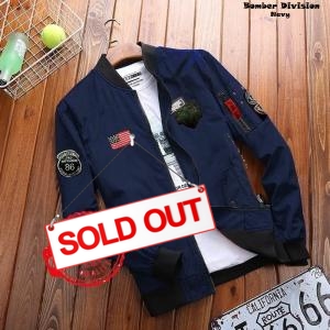 Jaket Bomber division Navy