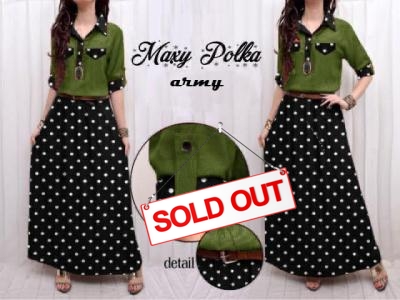 Maxi polka Rayon Armi