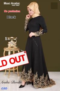 Maxi Arabic black-maxi rabic