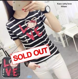 Kaos salur catty love htm