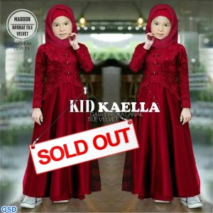 Maxi Kaella Kids Maroon