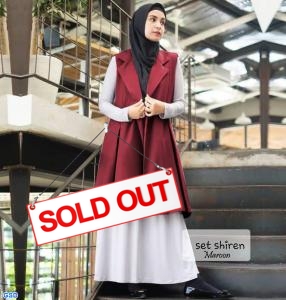 Set shiren maroon