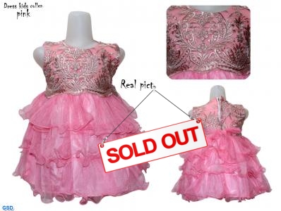 Dress kids collen pink