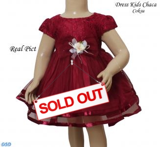 Dress Kids Chaca maroon