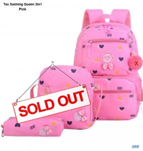 Tas Saiming Queen 3in1 pink