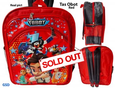 tas sekolah ransel anak tk obot red