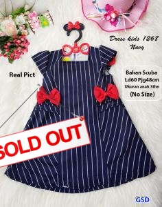 Dress kids 1268 navy