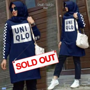 Tunik Uniqlo navy