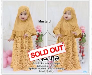 Kids Derena mustard