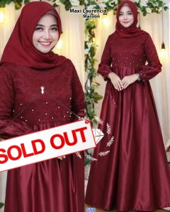 Maxi Laurencia maroon