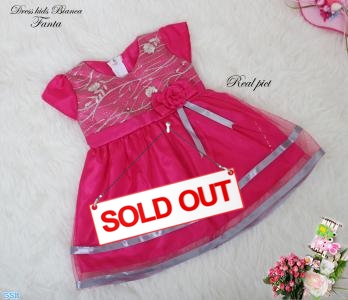 Dress kids bianca fanta