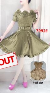 Dress import 7992 mocca